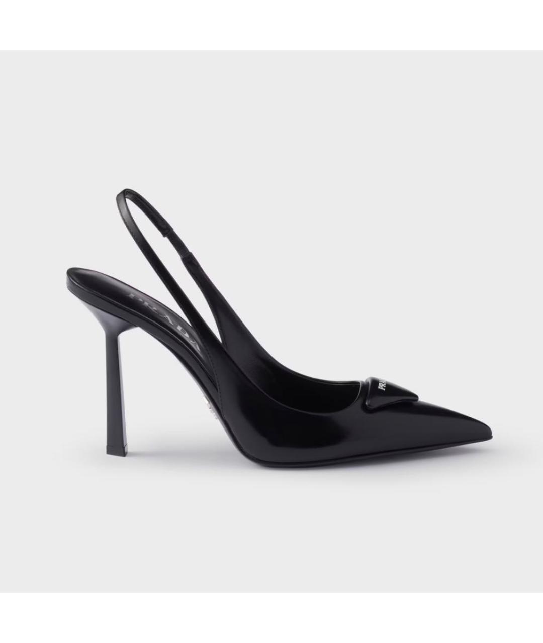 PRADA Черные туфли из лакированной кожи, фото 4