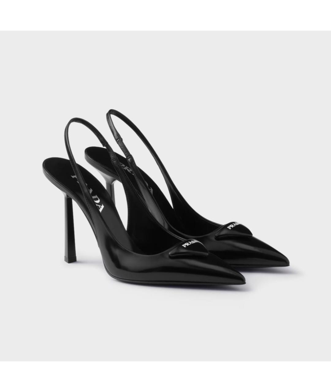 PRADA Черные туфли из лакированной кожи, фото 2