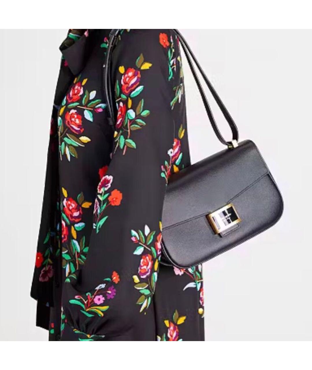 KATE SPADE Черная кожаная сумка через плечо, фото 4
