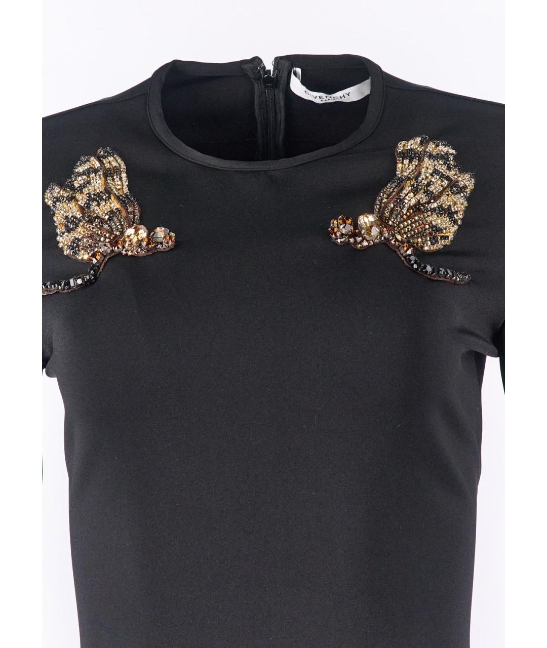 GIVENCHY Черное полиамидовое платье, фото 4