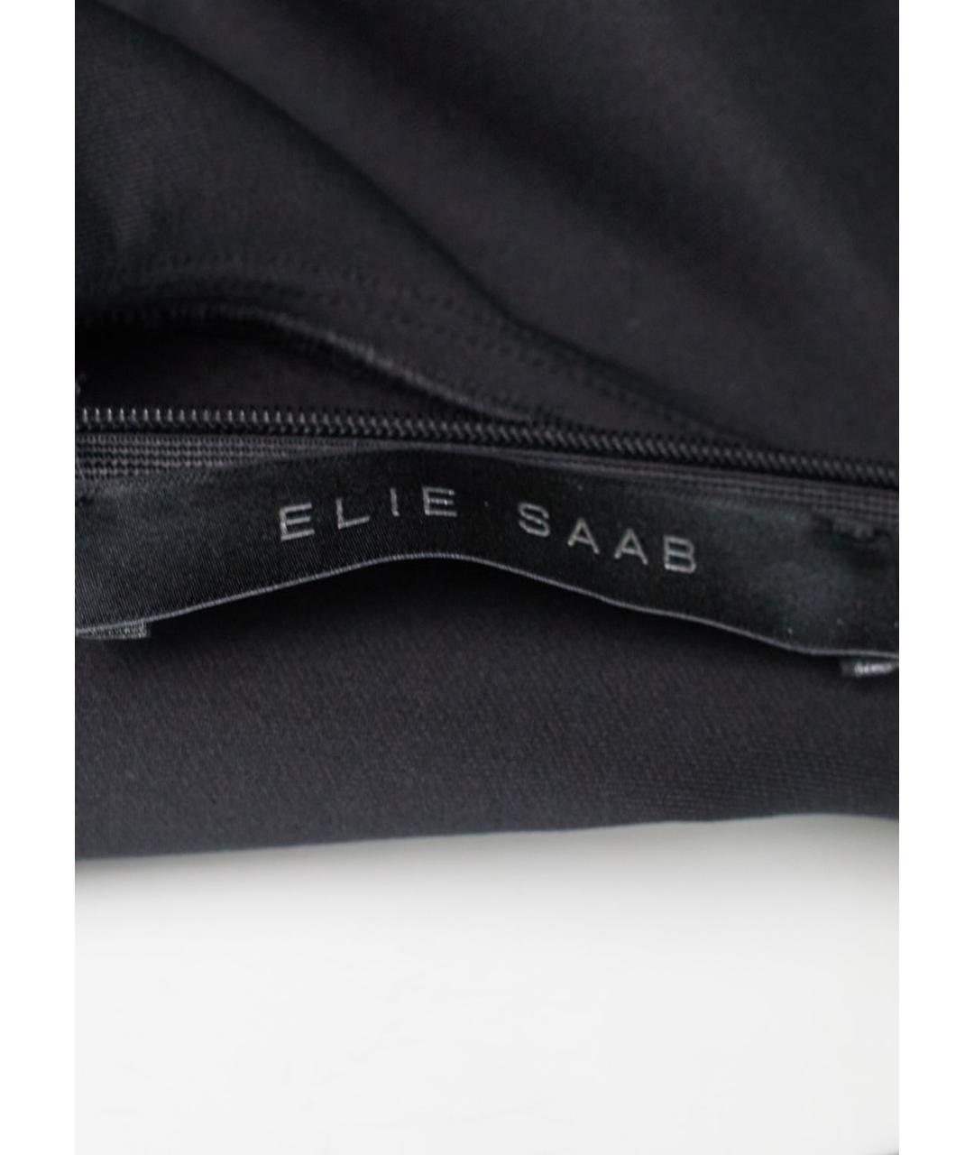 ELIE SAAB Черное полиэстеровое платье, фото 3