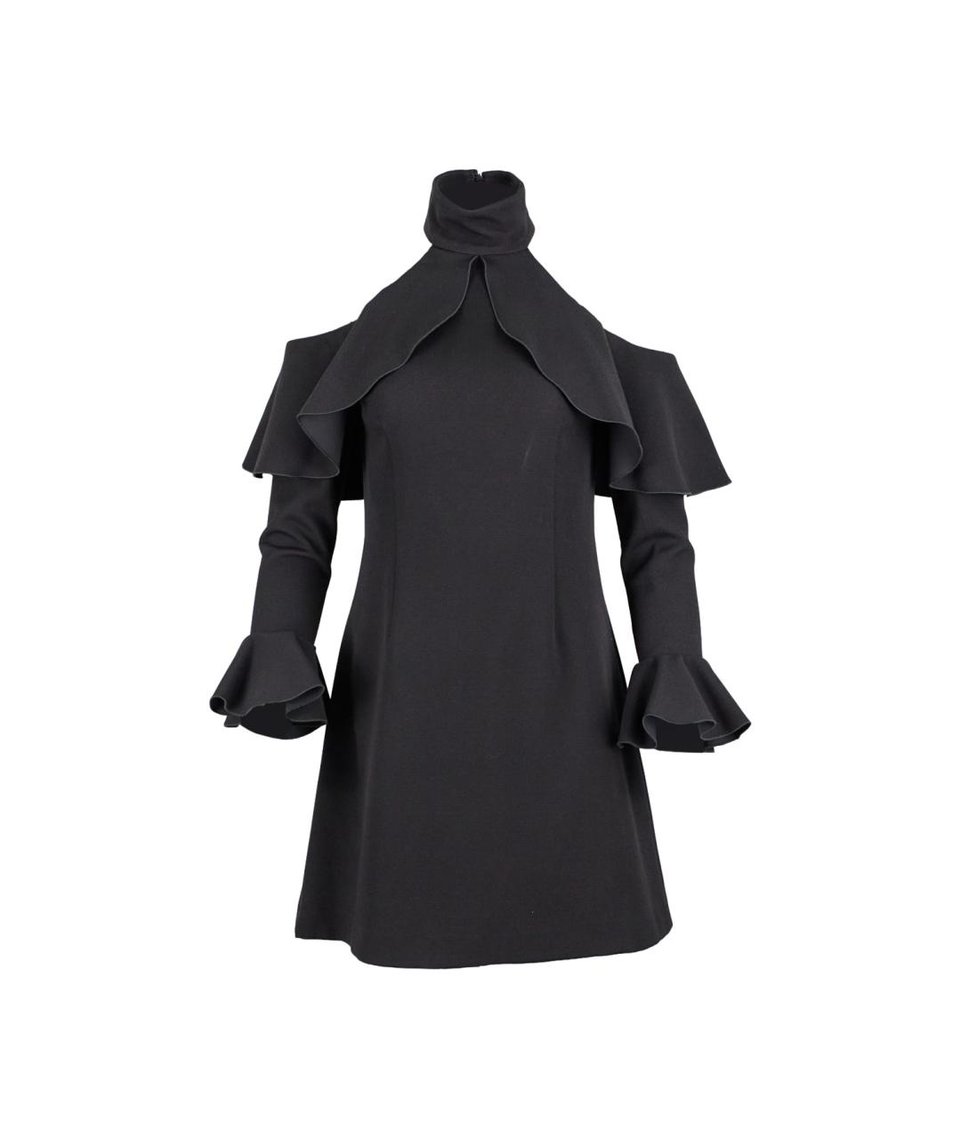 ELIE SAAB Черное полиэстеровое платье, фото 1