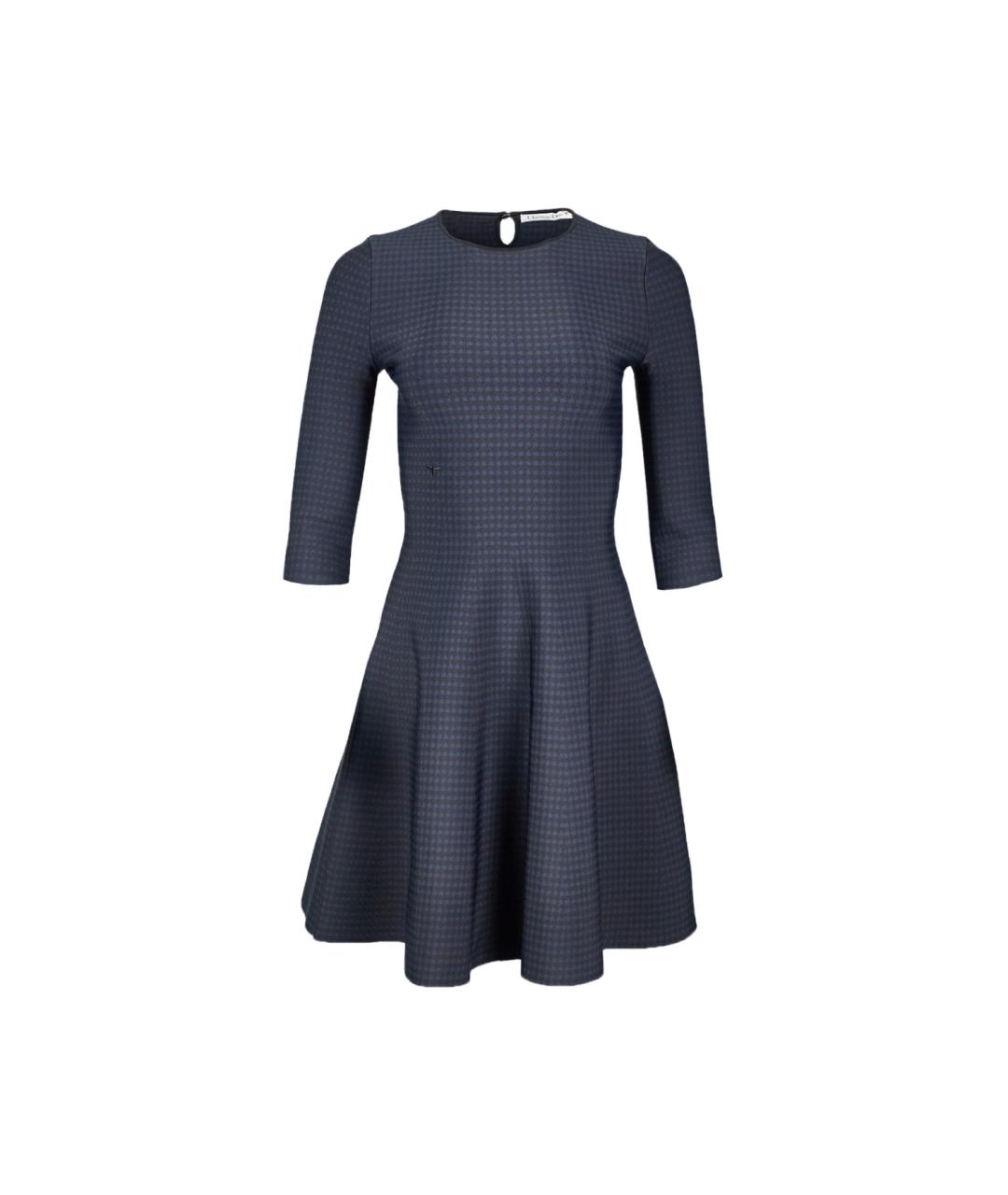 CHRISTIAN DIOR Черное вискозное повседневное платье, фото 1