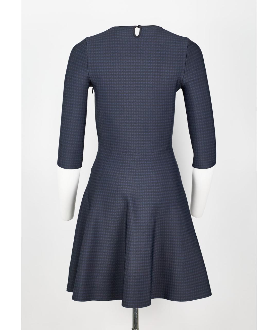 CHRISTIAN DIOR Черное вискозное повседневное платье, фото 2