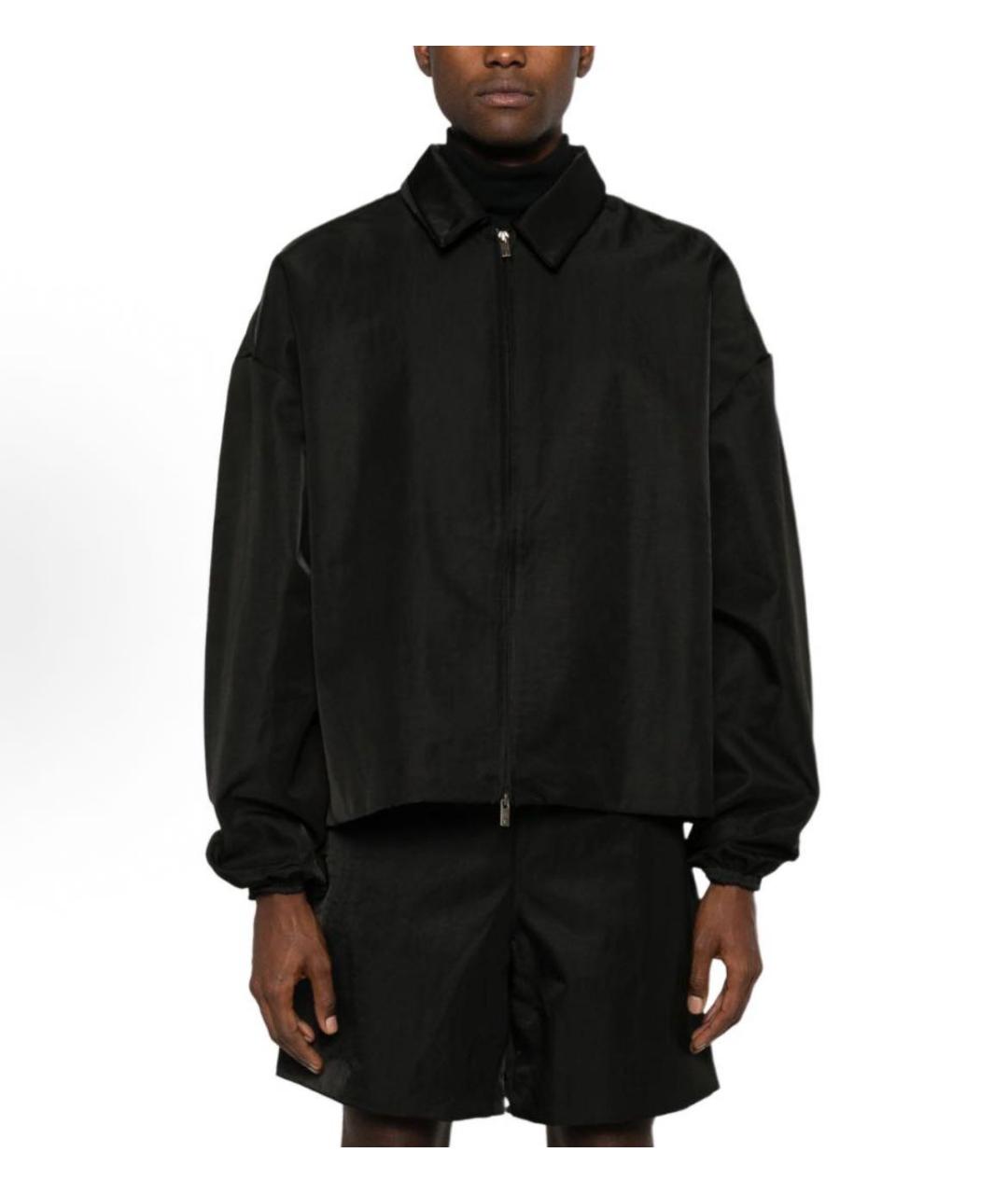 FEAR OF GOD ESSENTIALS Черная полиэстеровая куртка, фото 5