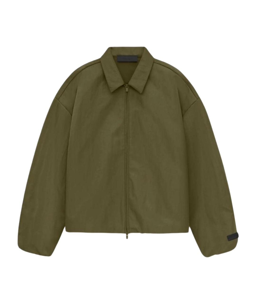 FEAR OF GOD ESSENTIALS Хаки полиэстеровая куртка, фото 1