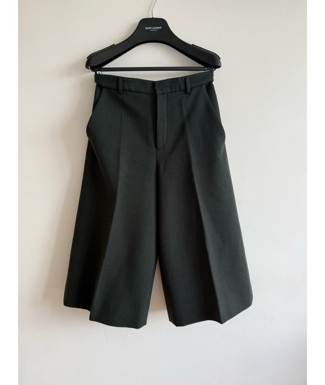 SAINT LAURENT Шерстяные шорты, фото 5