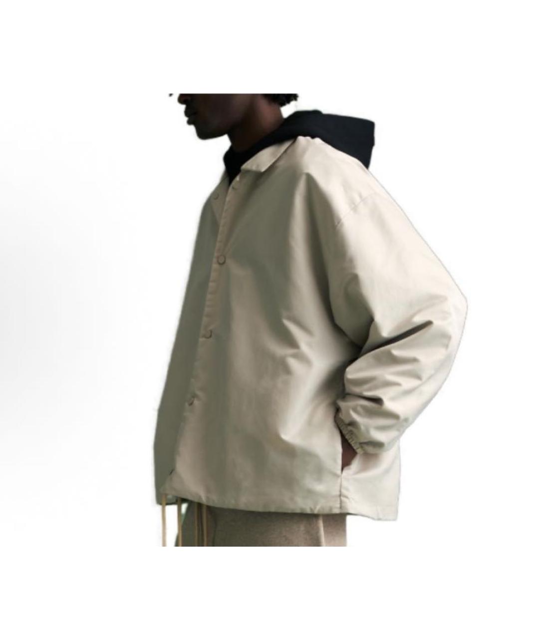 FEAR OF GOD ESSENTIALS Серая полиэстеровая куртка, фото 6