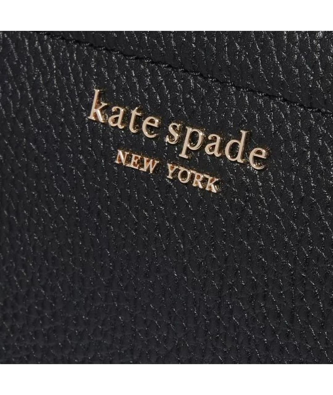 KATE SPADE Черная кожаная сумка через плечо, фото 4