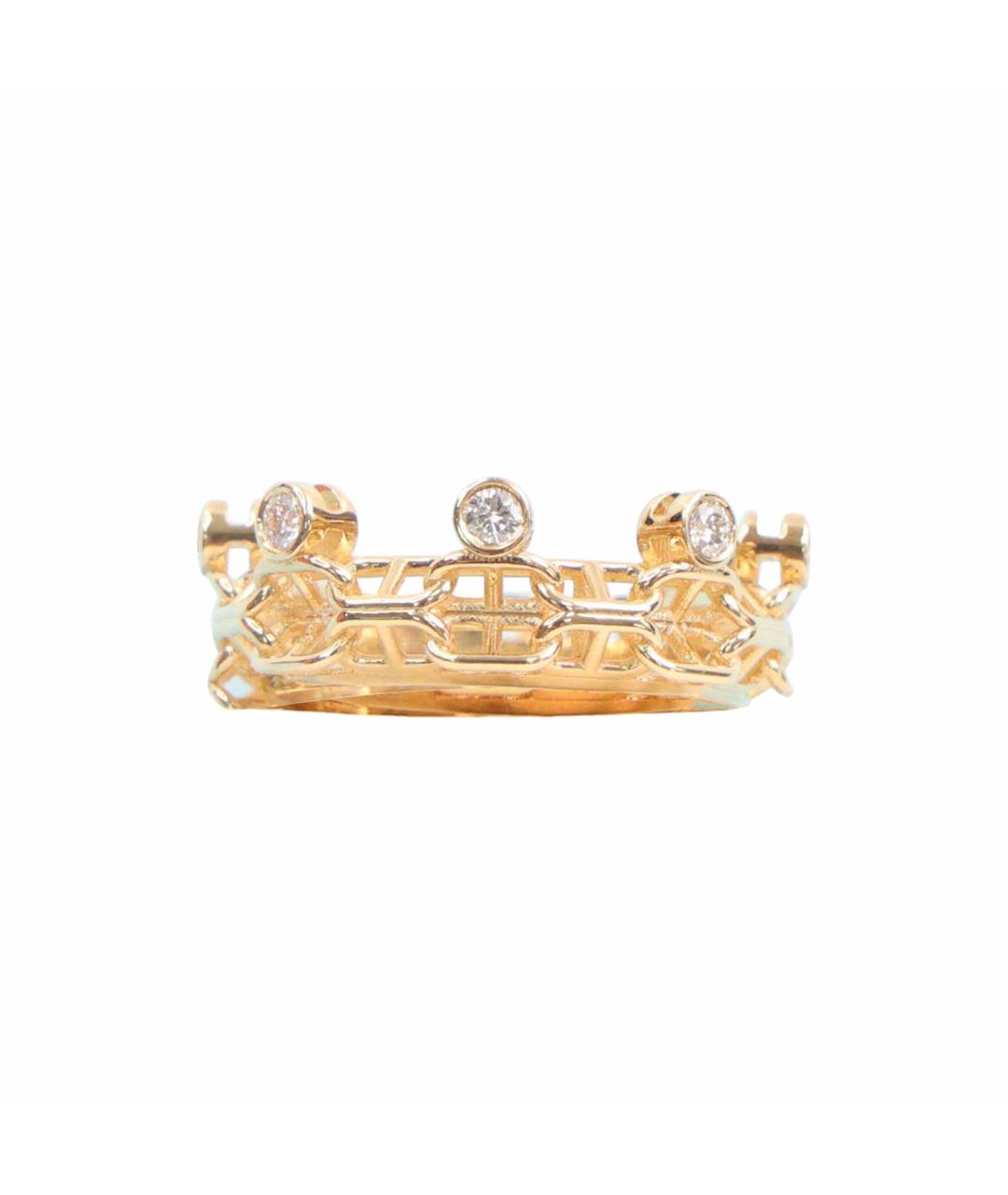 HERMES Золотое кольцо из желтого золота, фото 1