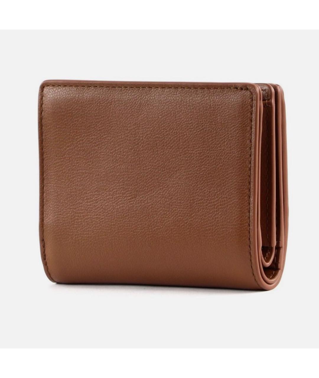 FURLA Коричневый кожаный кошелек, фото 3