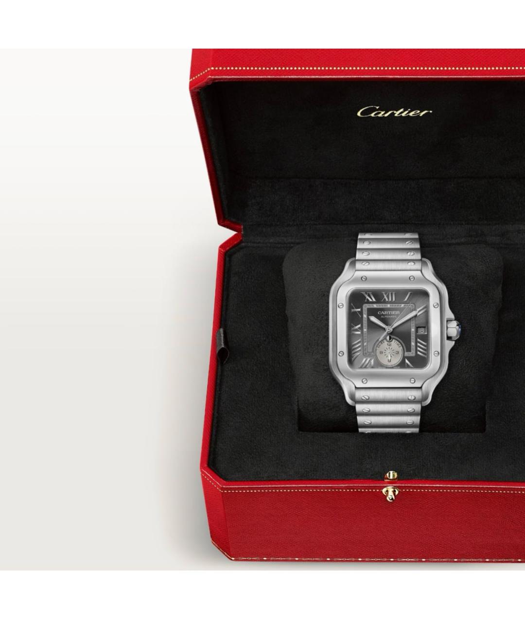 CARTIER Серебряные часы, фото 3