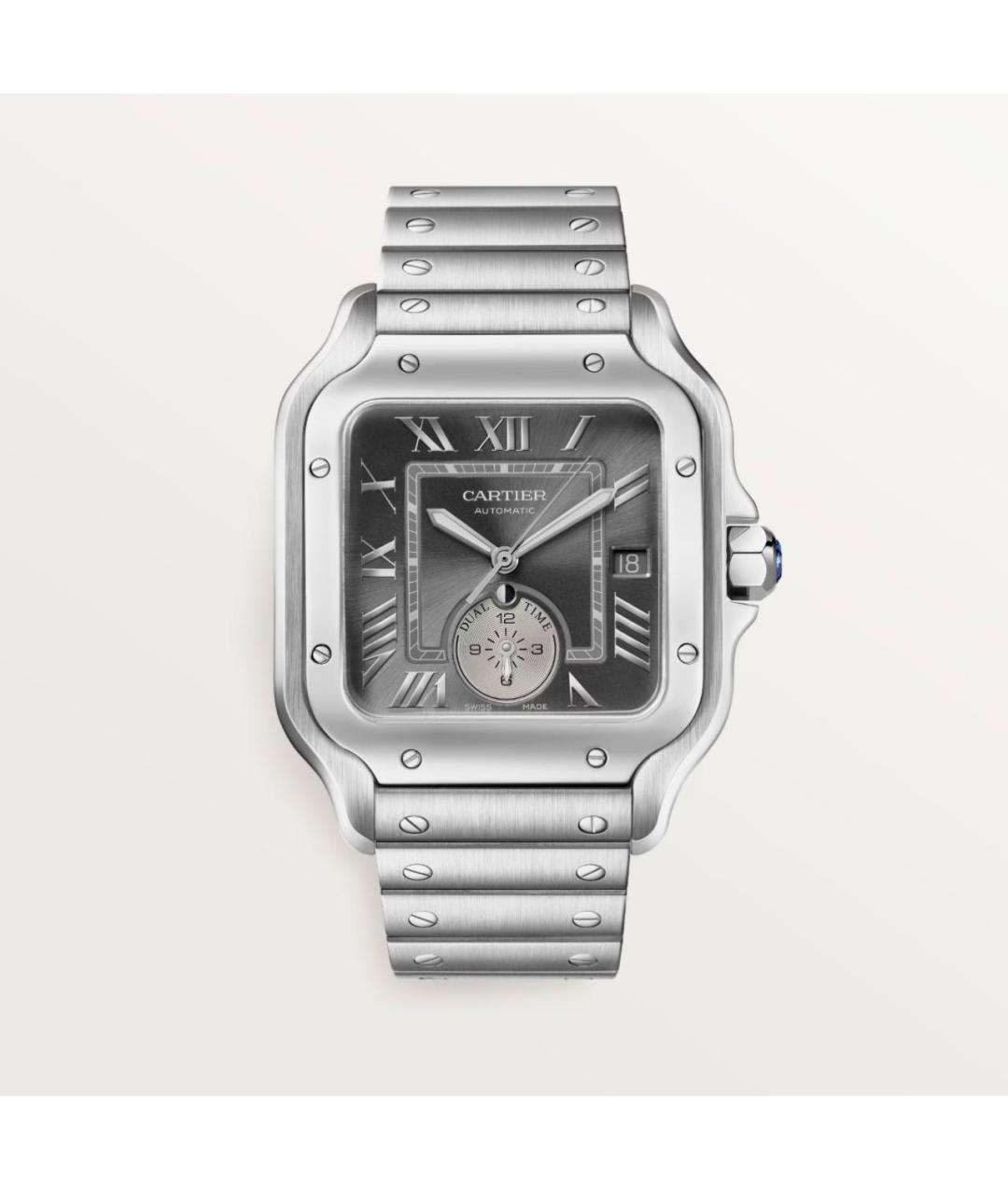 CARTIER Серебряные часы, фото 9