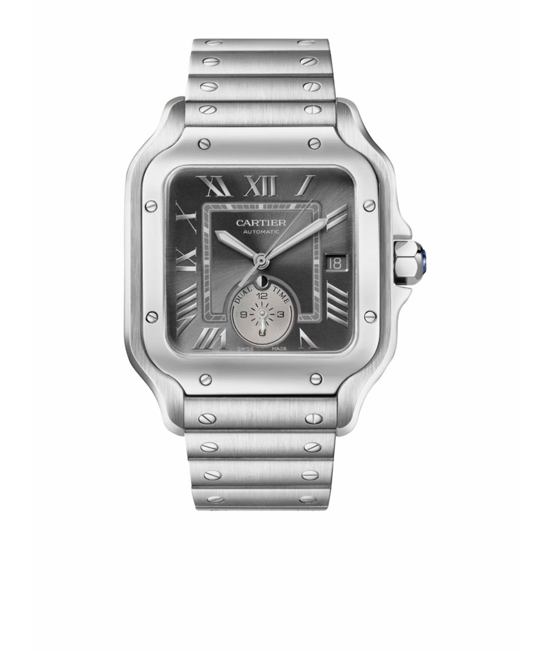 CARTIER Серебряные часы, фото 1