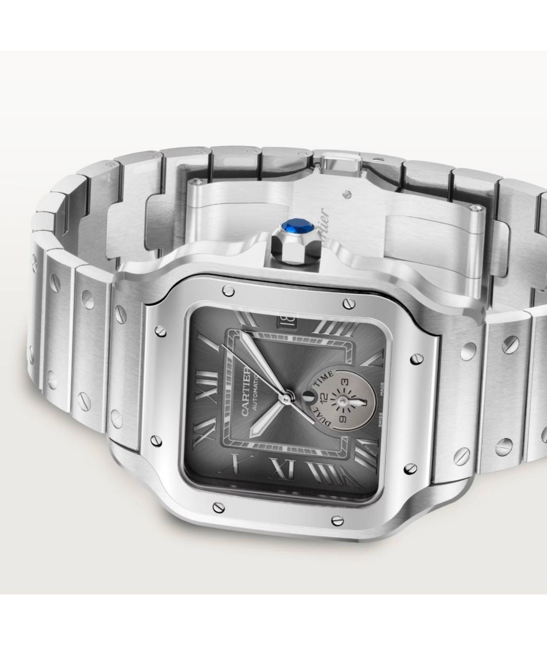 CARTIER Серебряные часы, фото 7