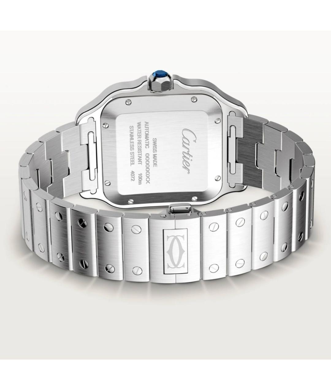 CARTIER Серебряные часы, фото 8