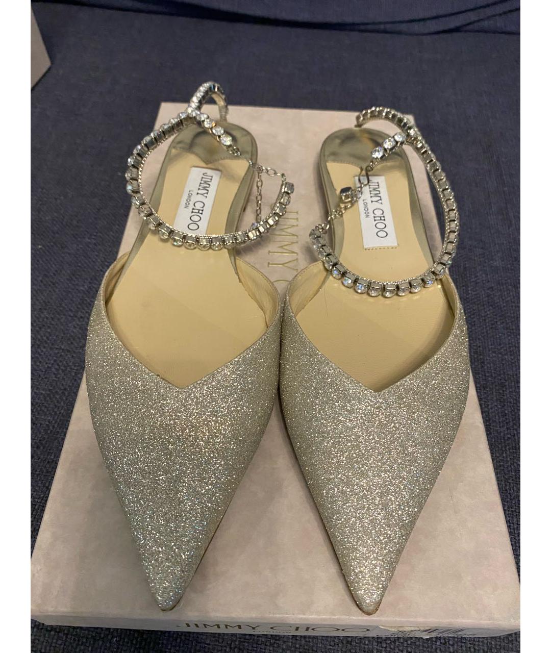 JIMMY CHOO Кожаные балетки, фото 2