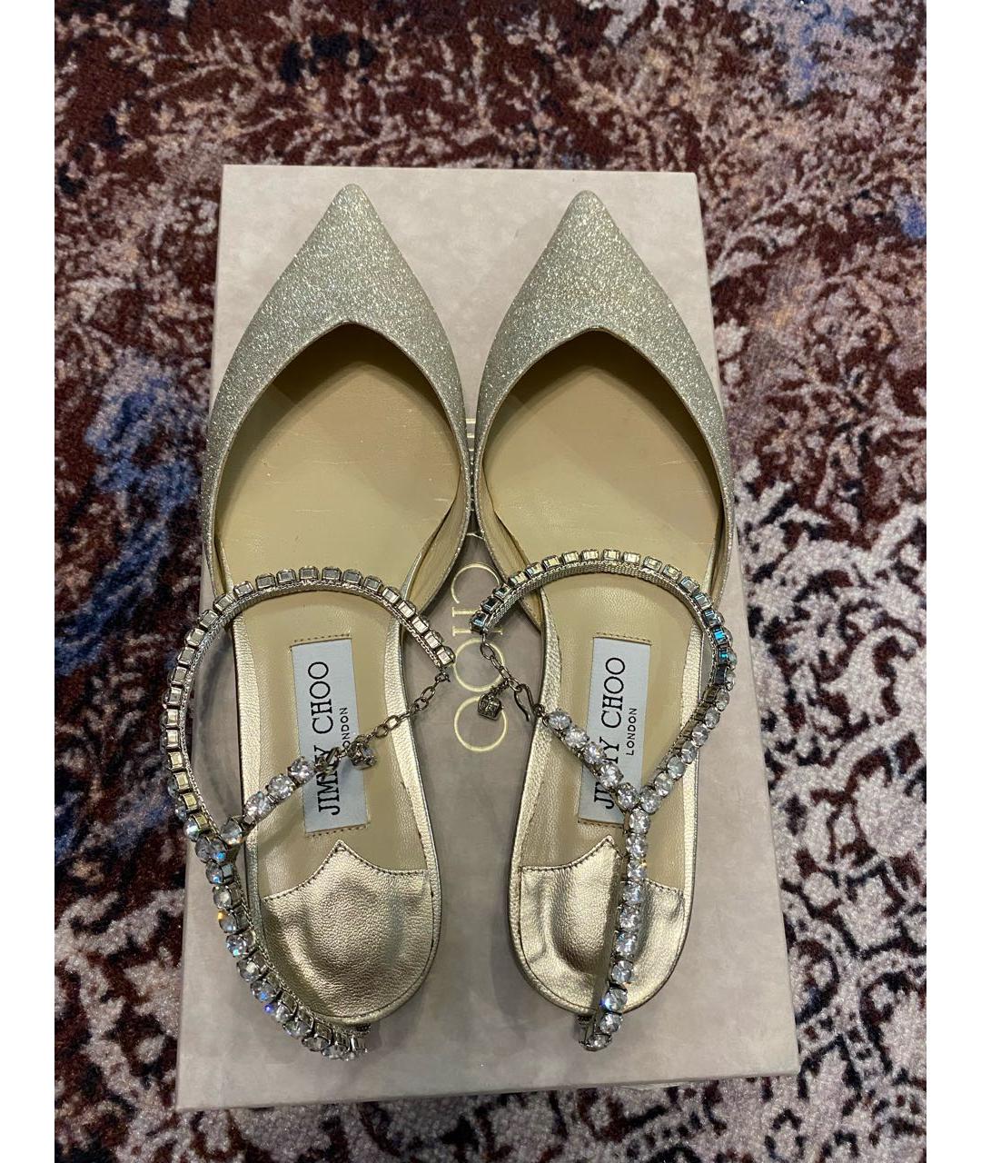 JIMMY CHOO Кожаные балетки, фото 3