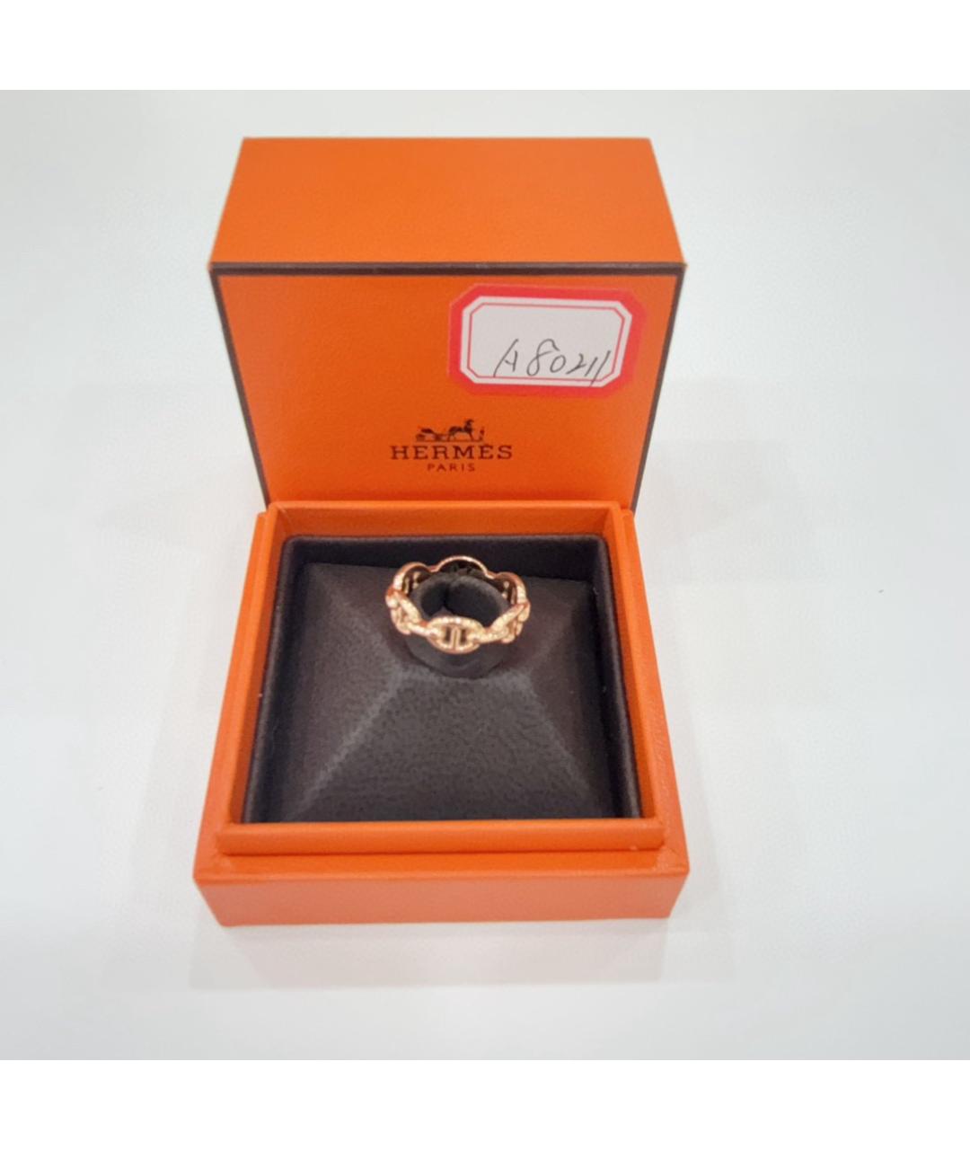 HERMES Золотое кольцо из розового золота, фото 2