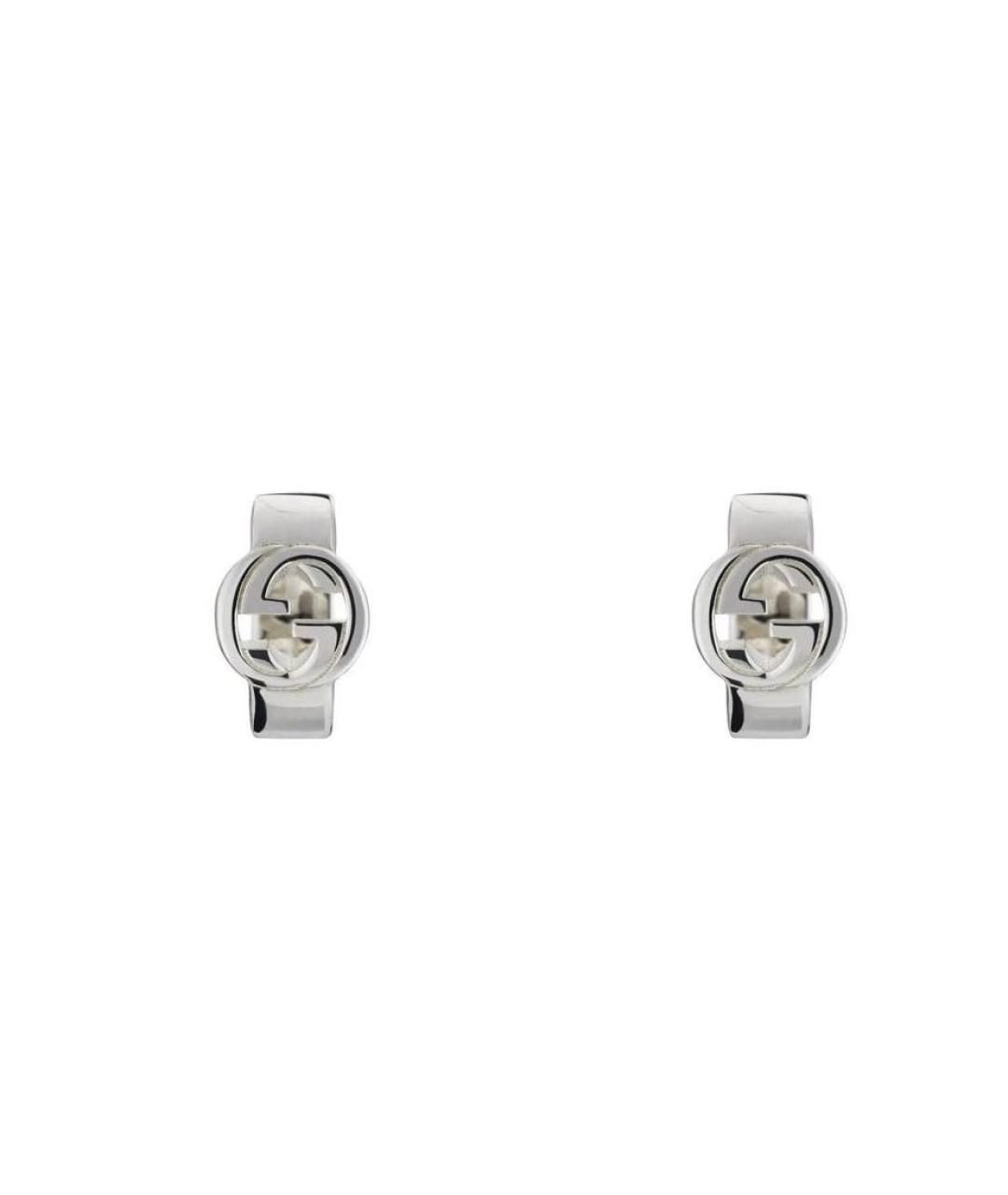 GUCCI Серебряные серебряные серьги, фото 1