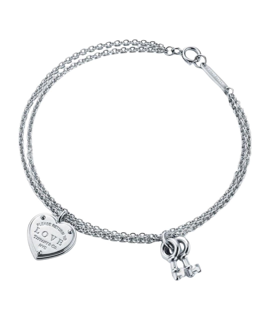 TIFFANY&CO Серебрянный серебряный браслет, фото 1