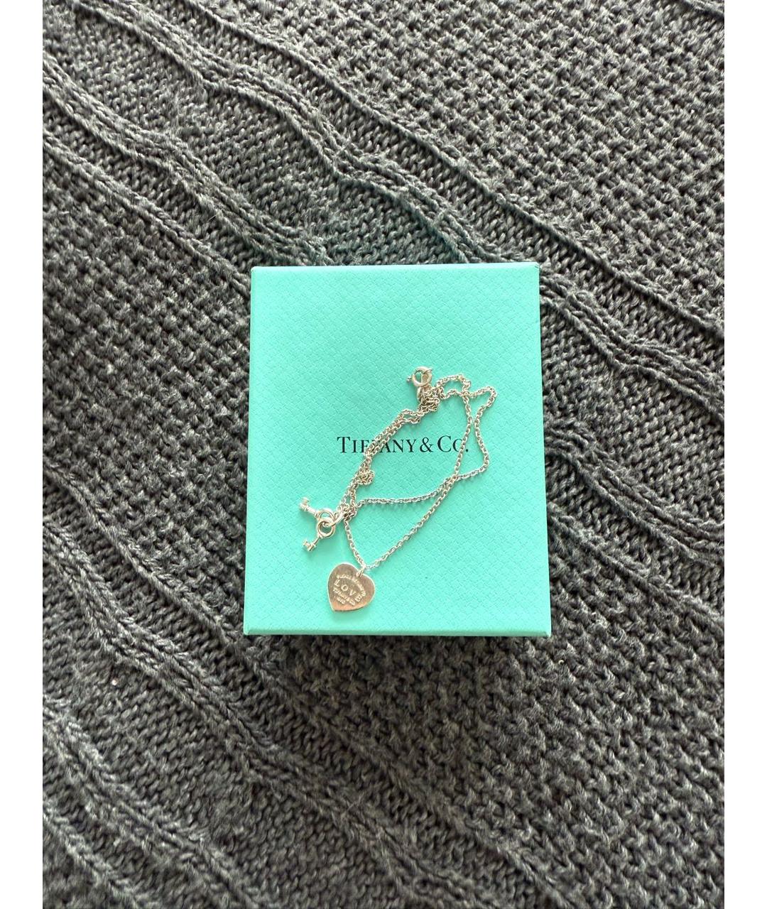 TIFFANY&CO Серебрянный серебряный браслет, фото 3