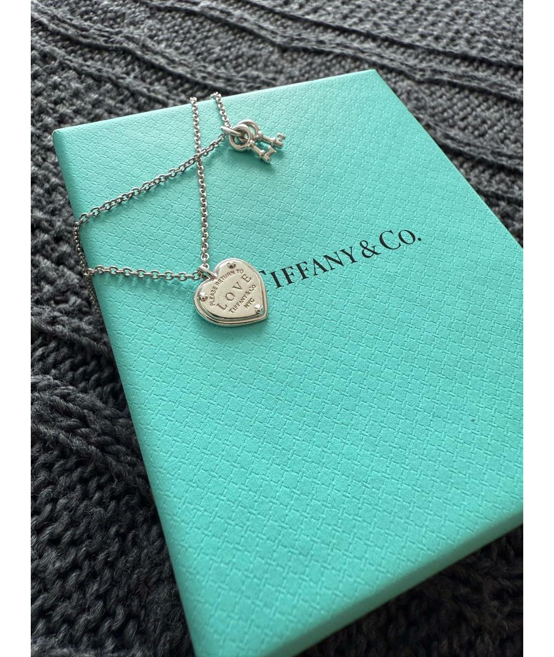 TIFFANY&CO Серебрянный серебряный браслет, фото 5