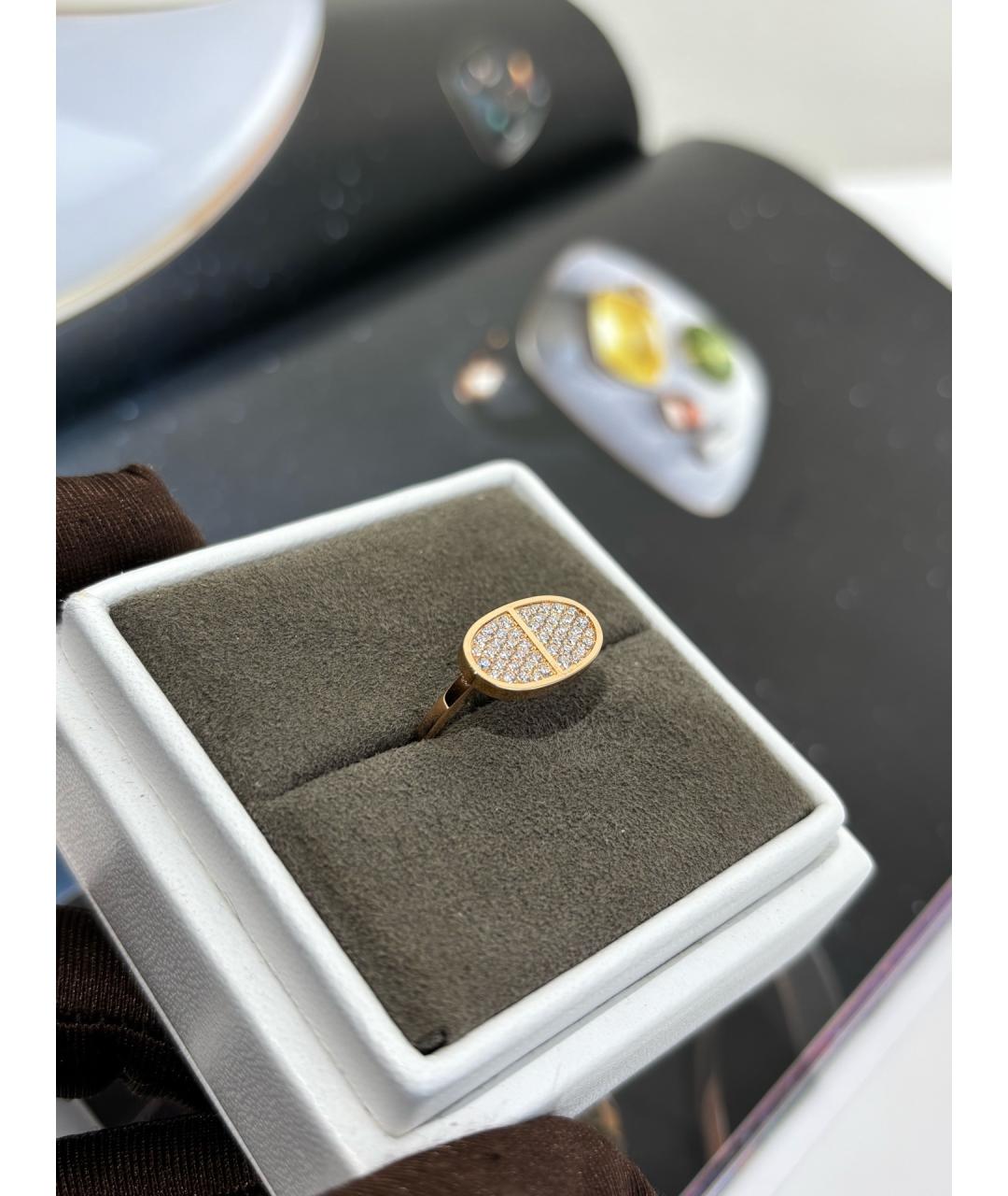 HERMES Золотое кольцо из розового золота, фото 5