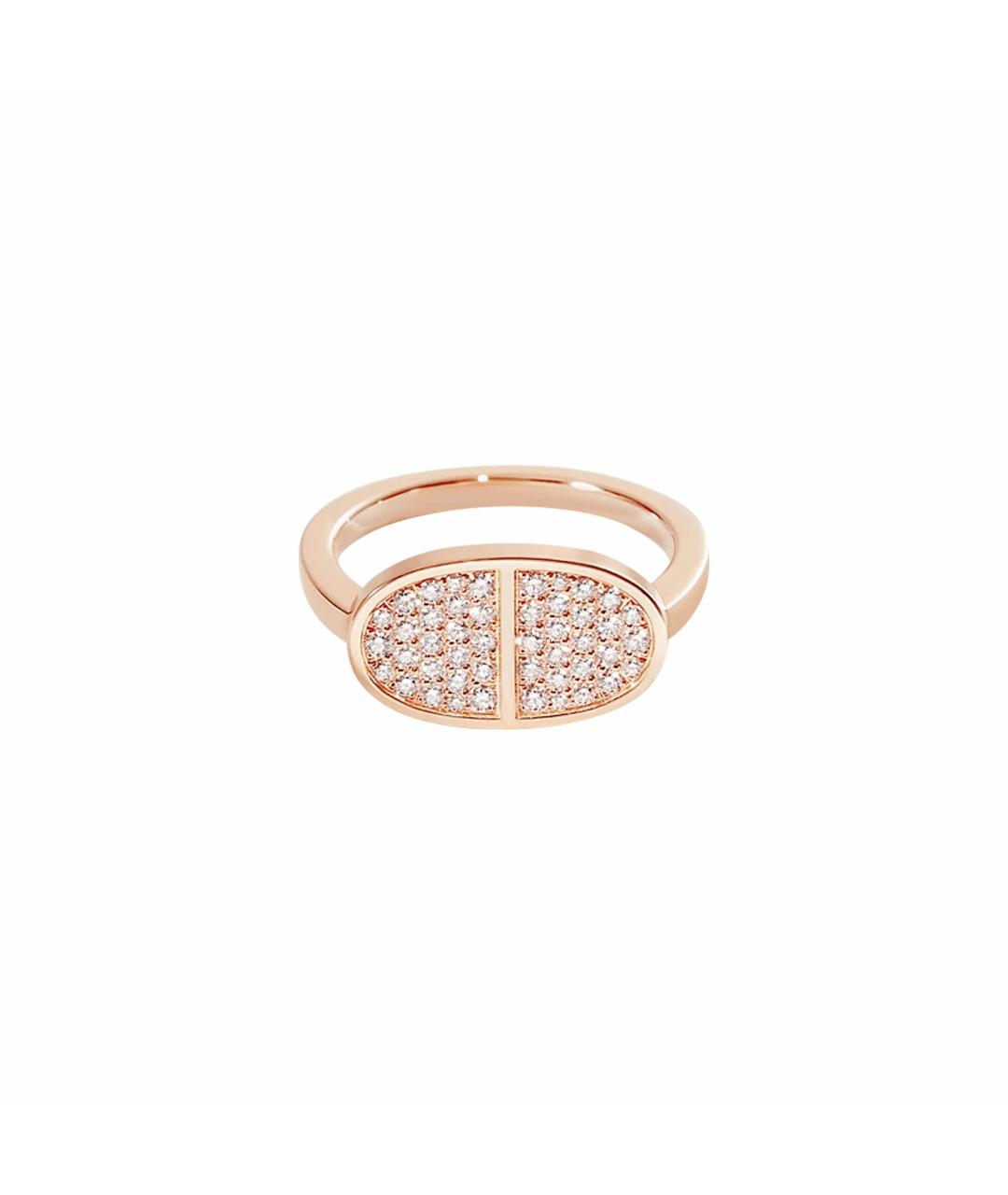 HERMES Золотое кольцо из розового золота, фото 1