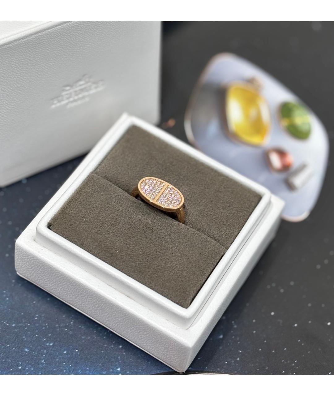 HERMES Золотое кольцо из розового золота, фото 2