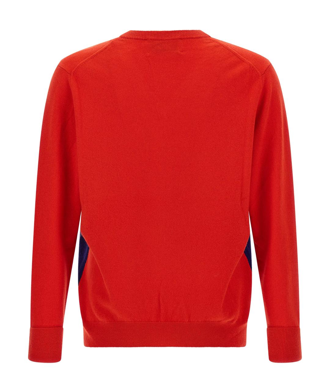 BALLANTYNE Красный кашемировый джемпер / свитер, фото 2