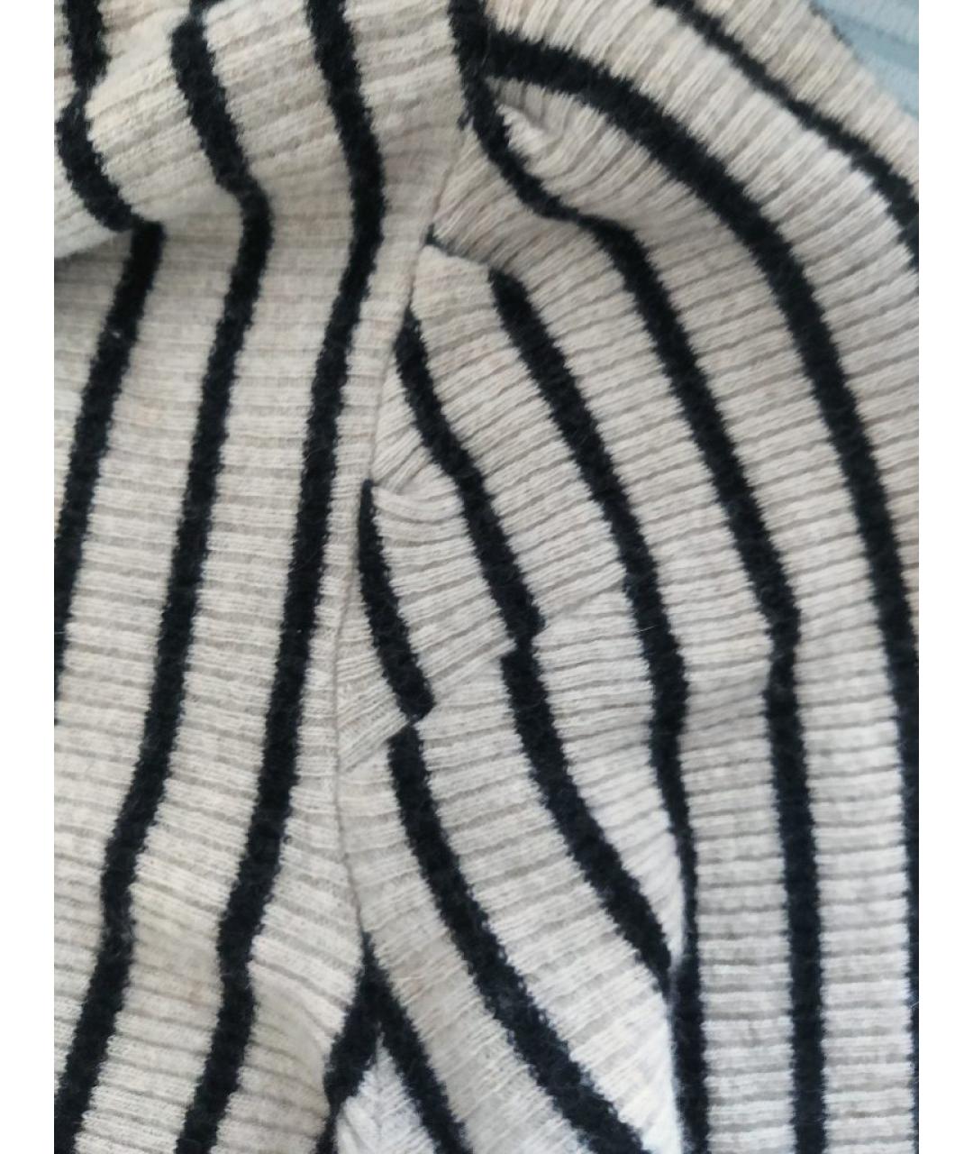 MM6 MAISON MARGIELA Бежевая шерстяная водолазка, фото 6
