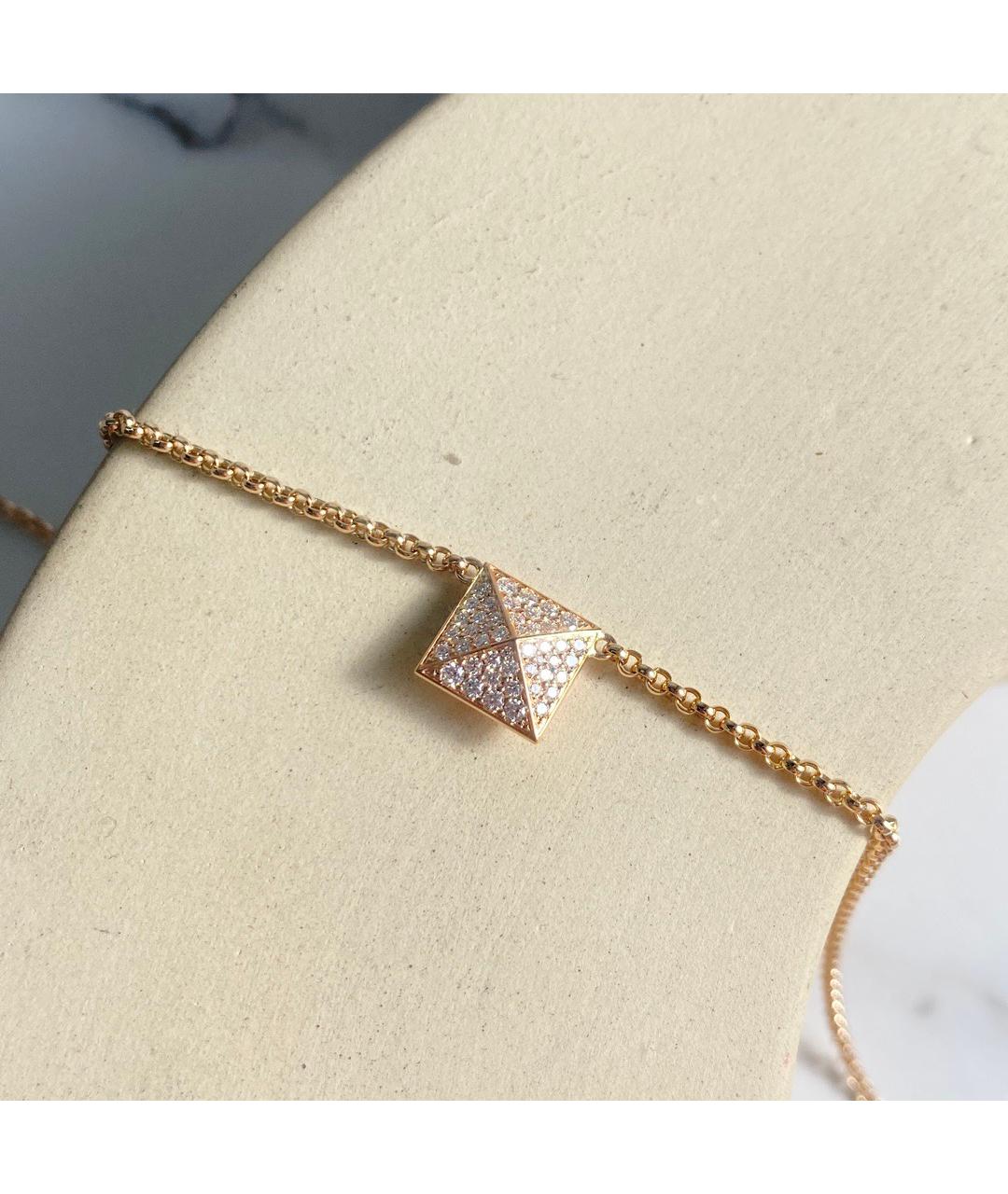 HERMES Золотое колье из розового золота, фото 2