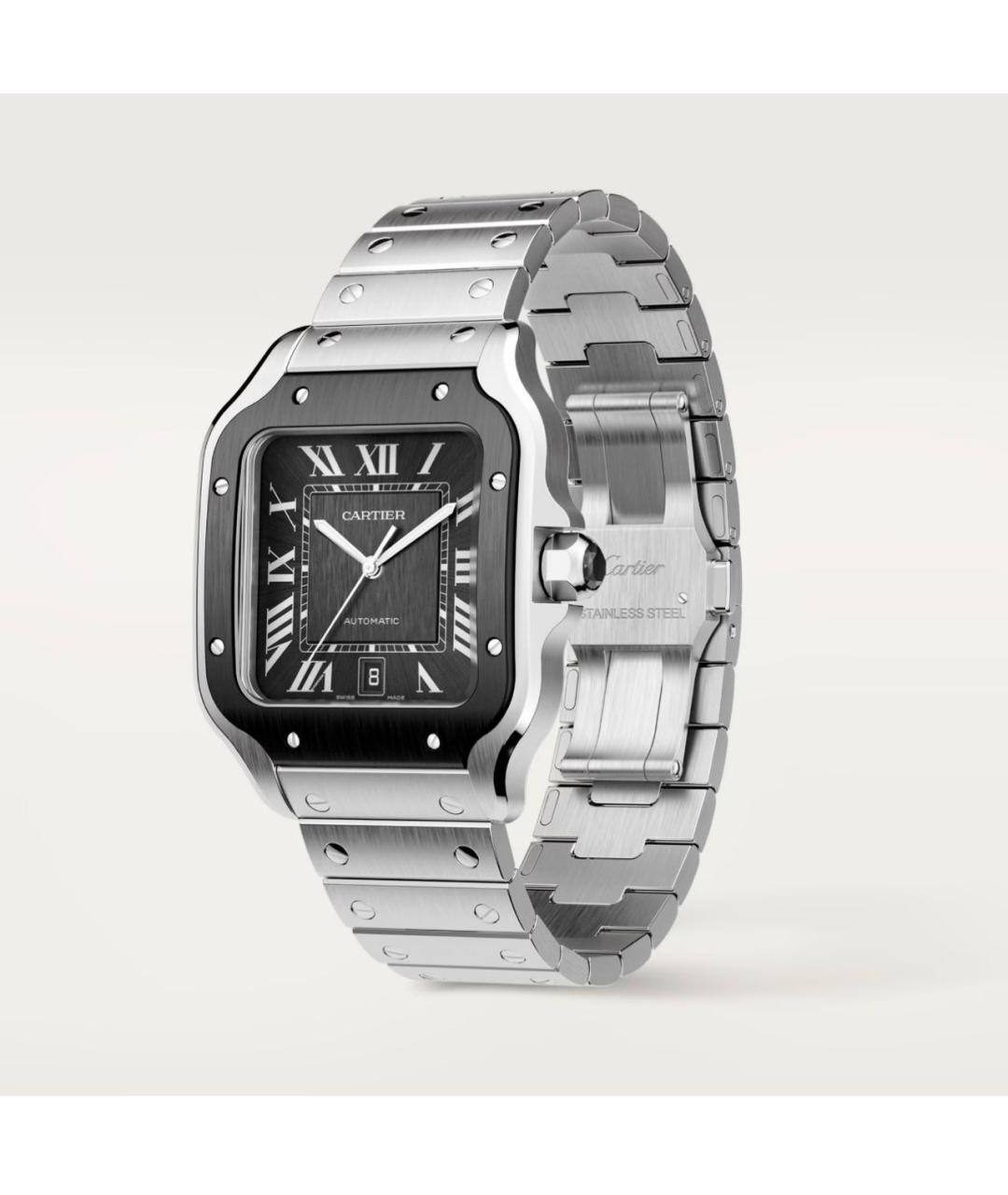 CARTIER Серебряные часы, фото 3