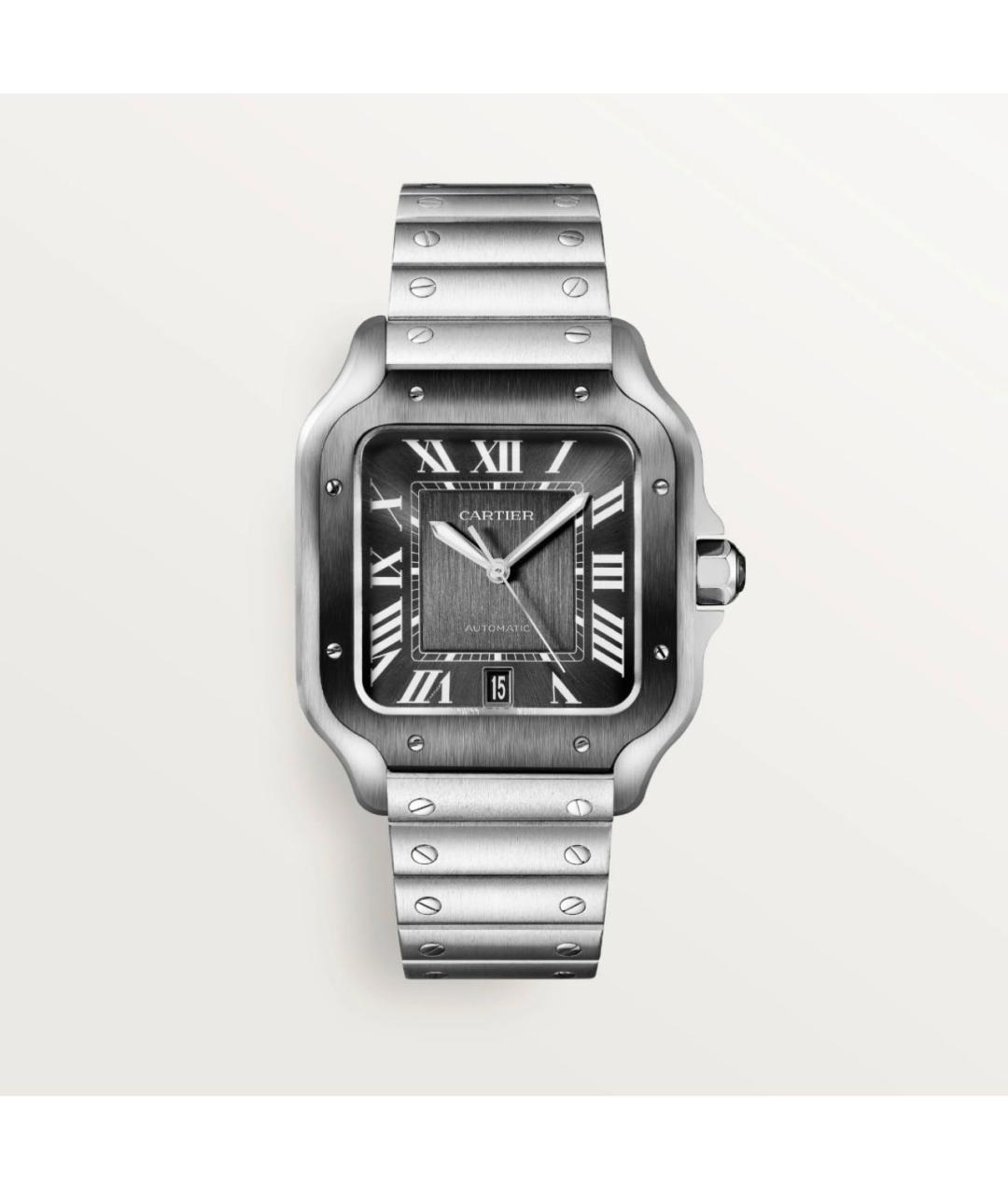 CARTIER Серебряные часы, фото 9