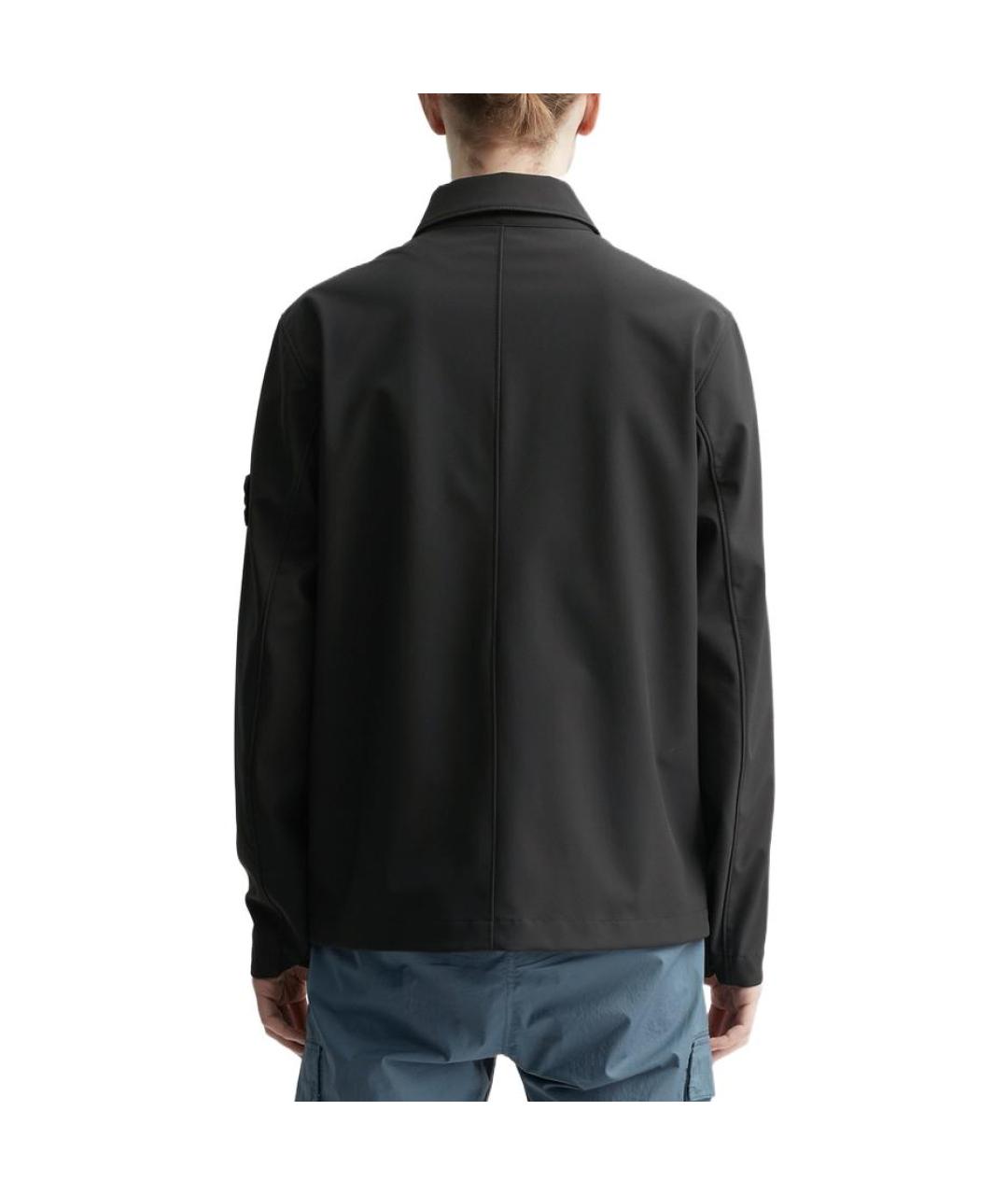 STONE ISLAND Черная куртка, фото 4