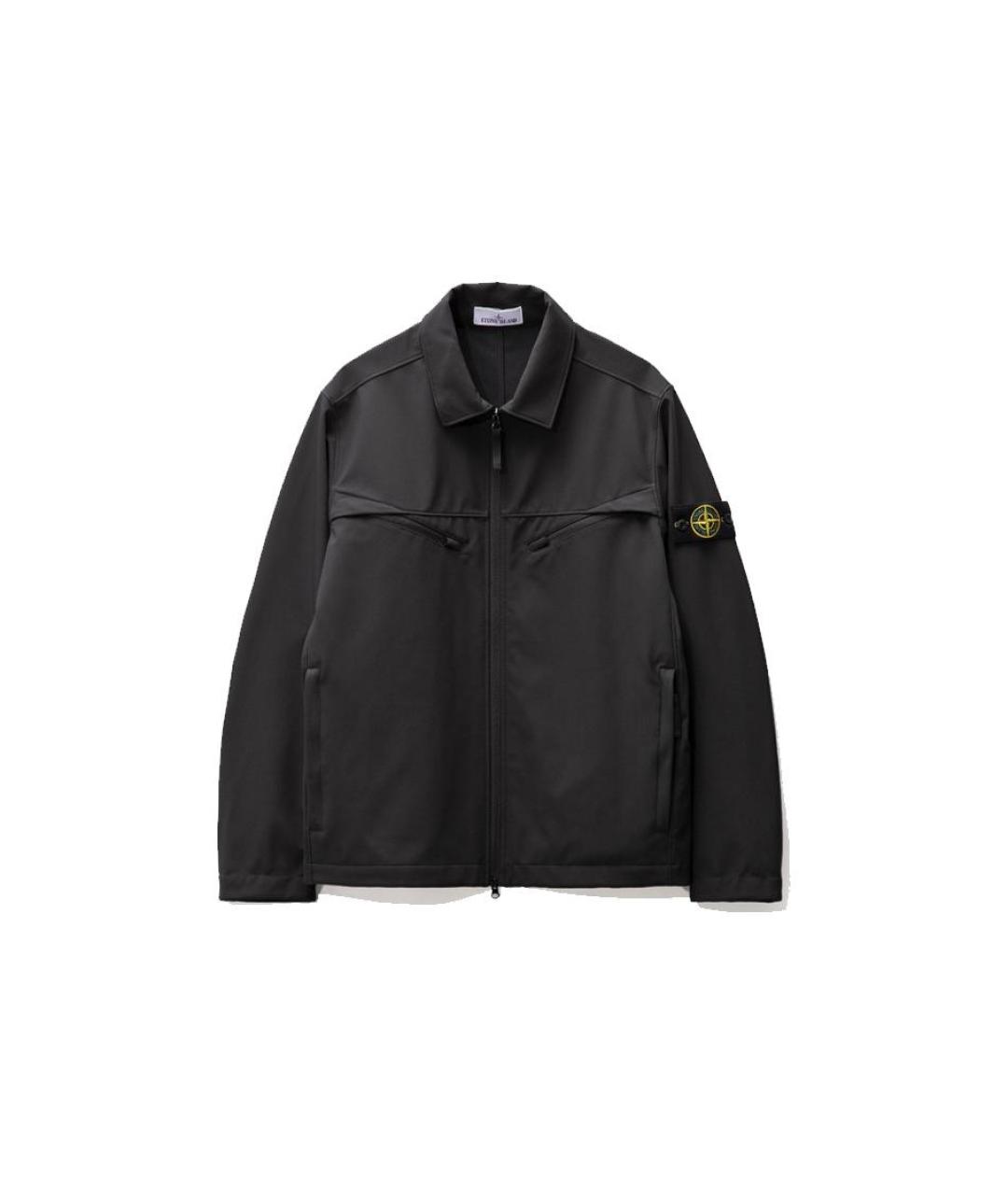 STONE ISLAND Черная куртка, фото 1