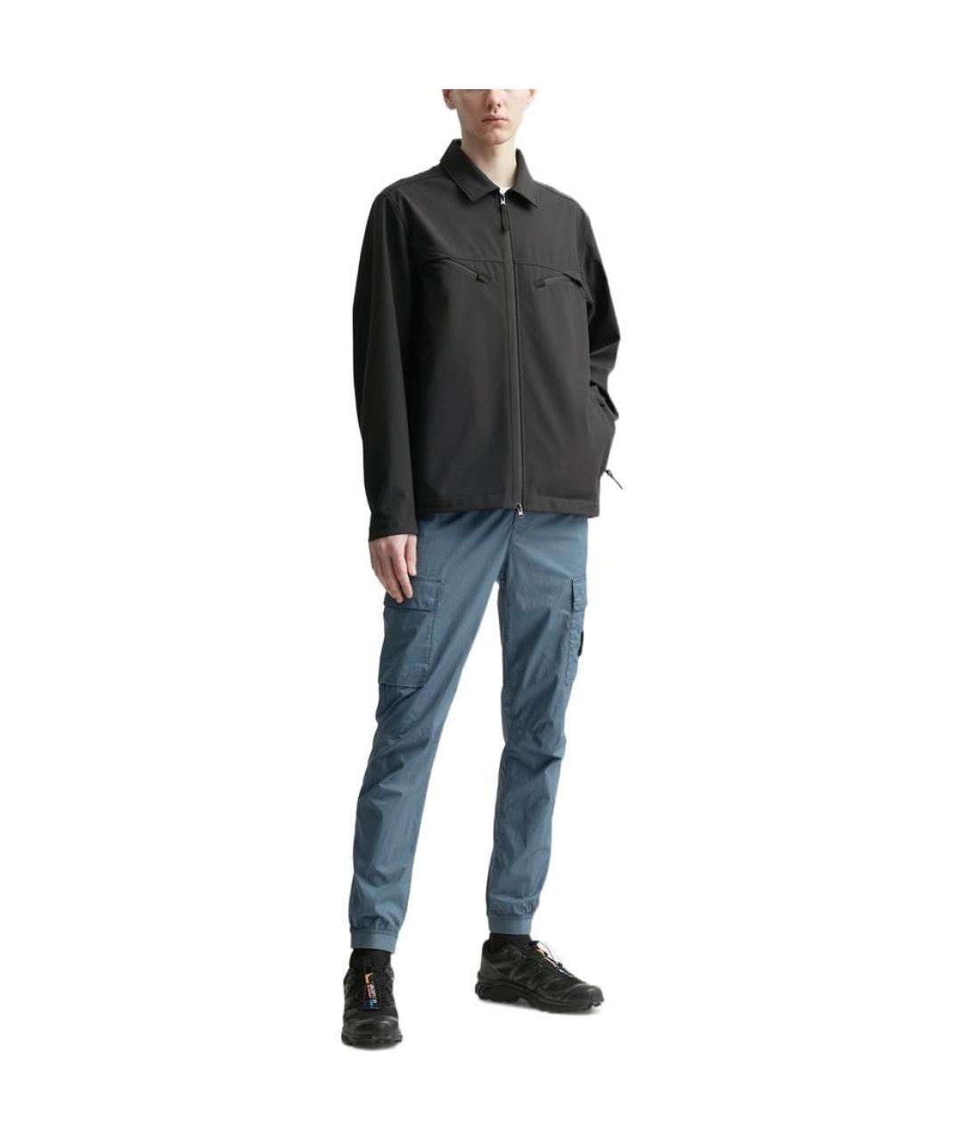 STONE ISLAND Черная куртка, фото 5