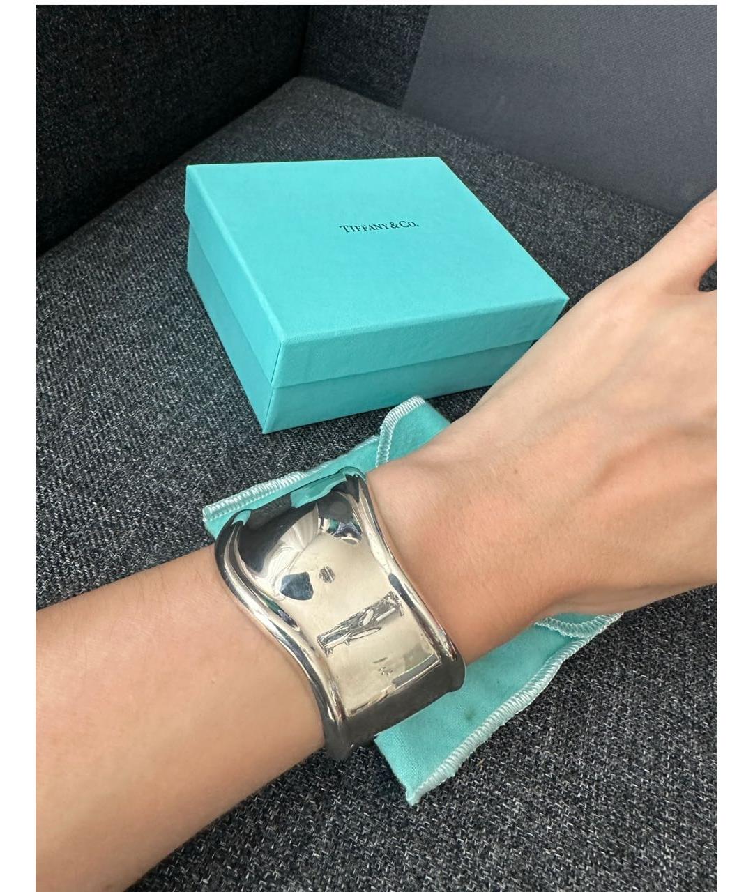 TIFFANY&CO Серебрянный серебряный браслет, фото 2
