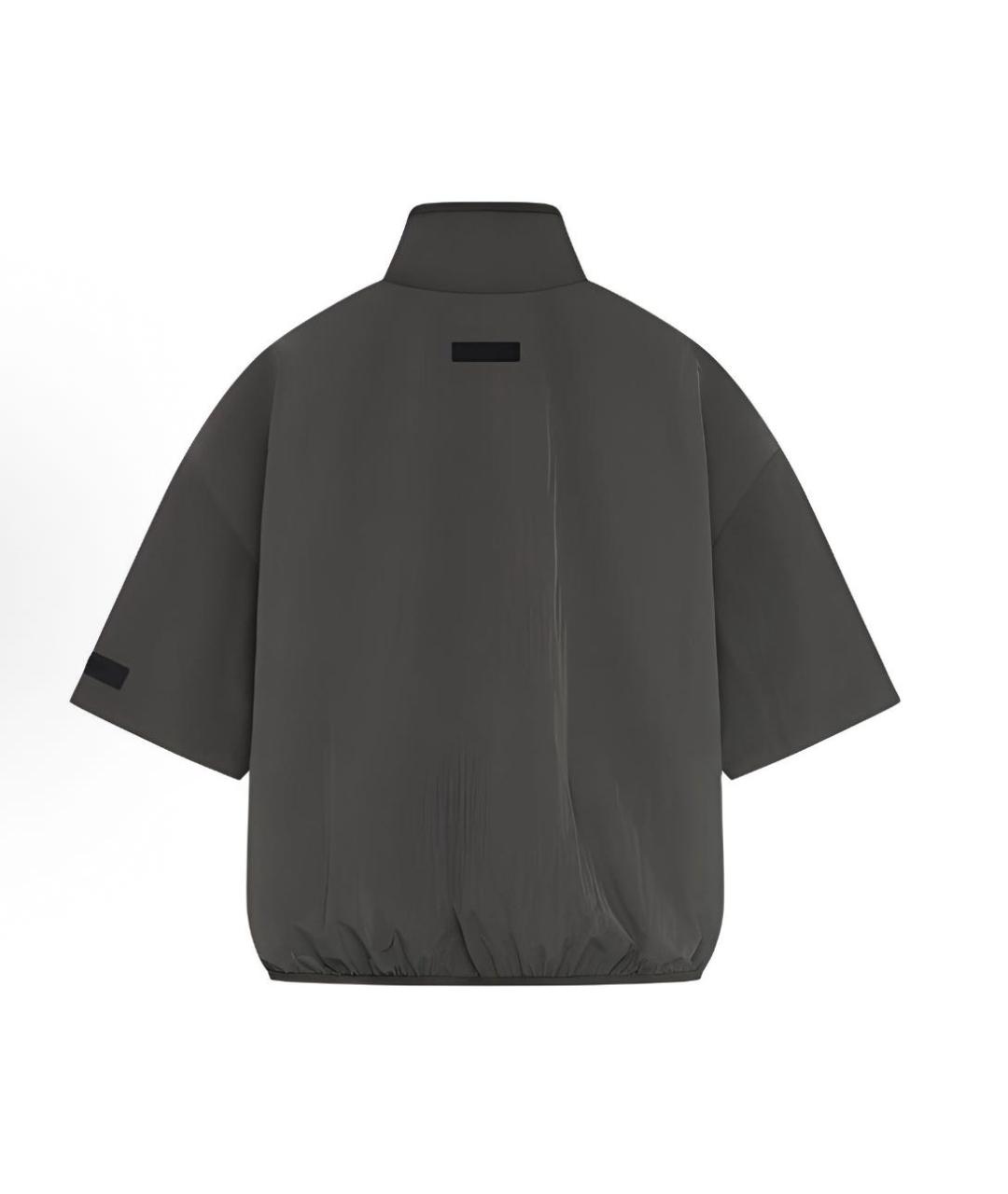 FEAR OF GOD ESSENTIALS Черная кэжуал рубашка, фото 2