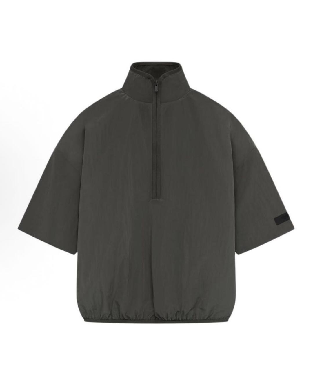 FEAR OF GOD ESSENTIALS Черная кэжуал рубашка, фото 3