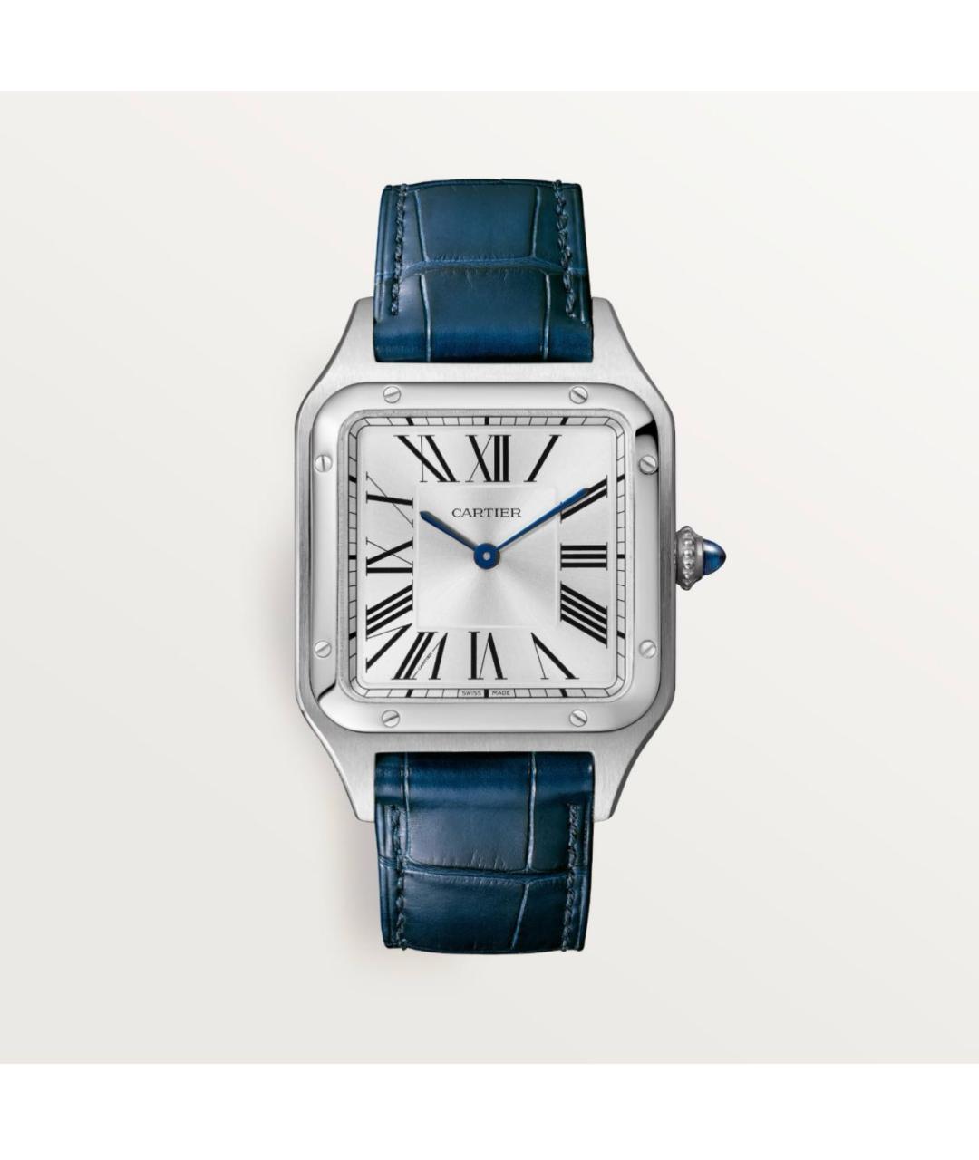 CARTIER Темно-синие часы, фото 8
