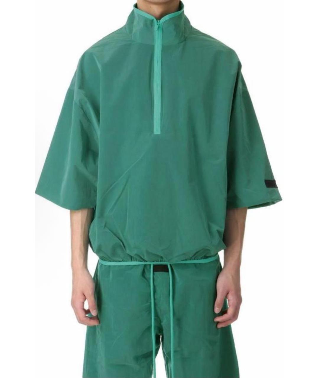 FEAR OF GOD ESSENTIALS Бирюзовая кэжуал рубашка, фото 5