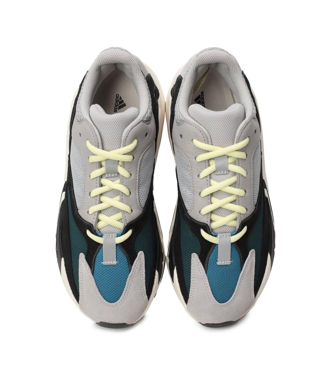 ADIDAS YEEZY Серые низкие кроссовки / кеды, фото 4