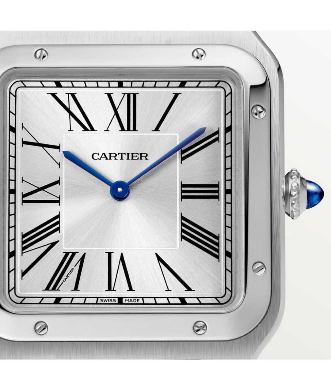 CARTIER Темно-синие часы, фото 8