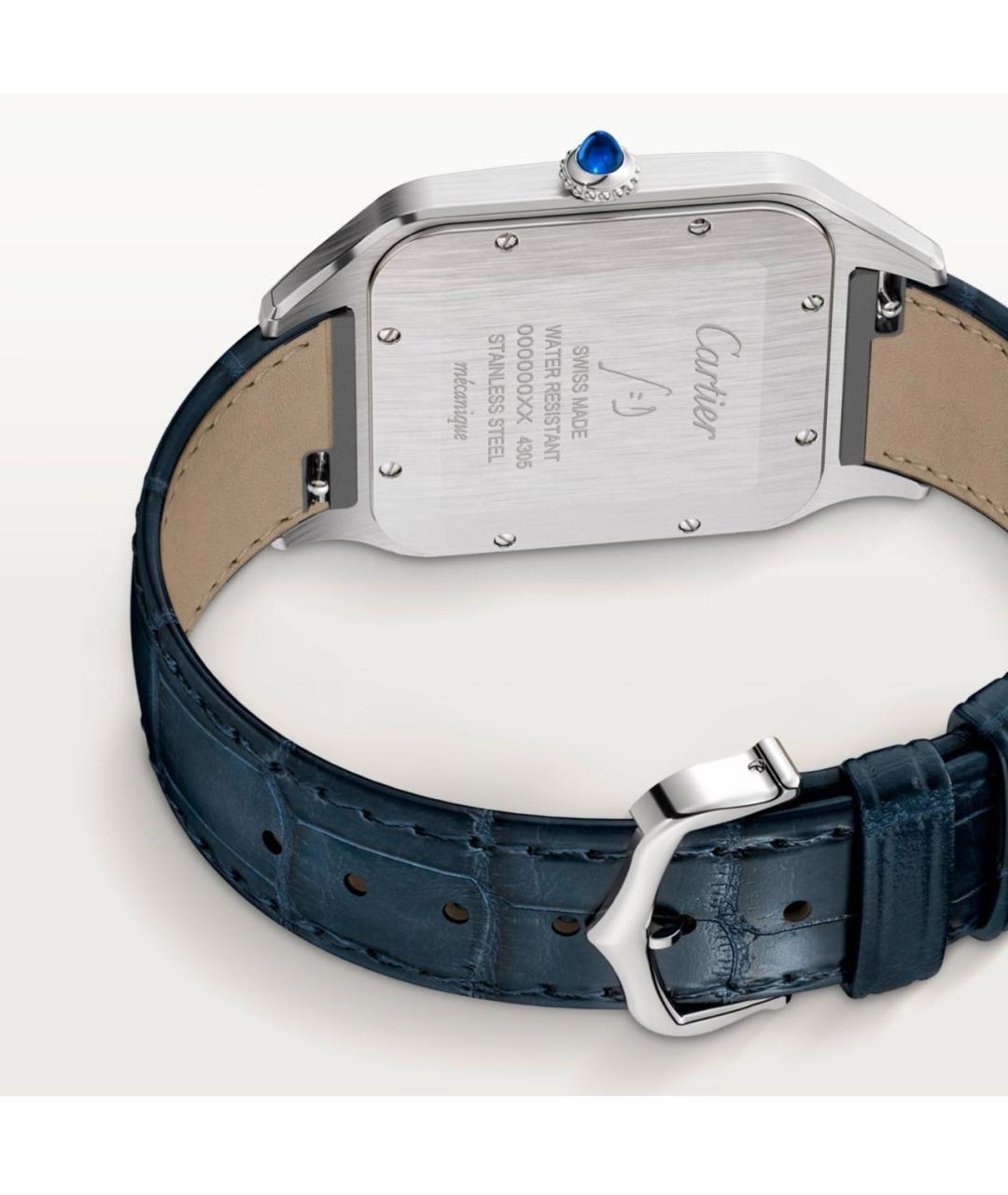 CARTIER Темно-синие часы, фото 4