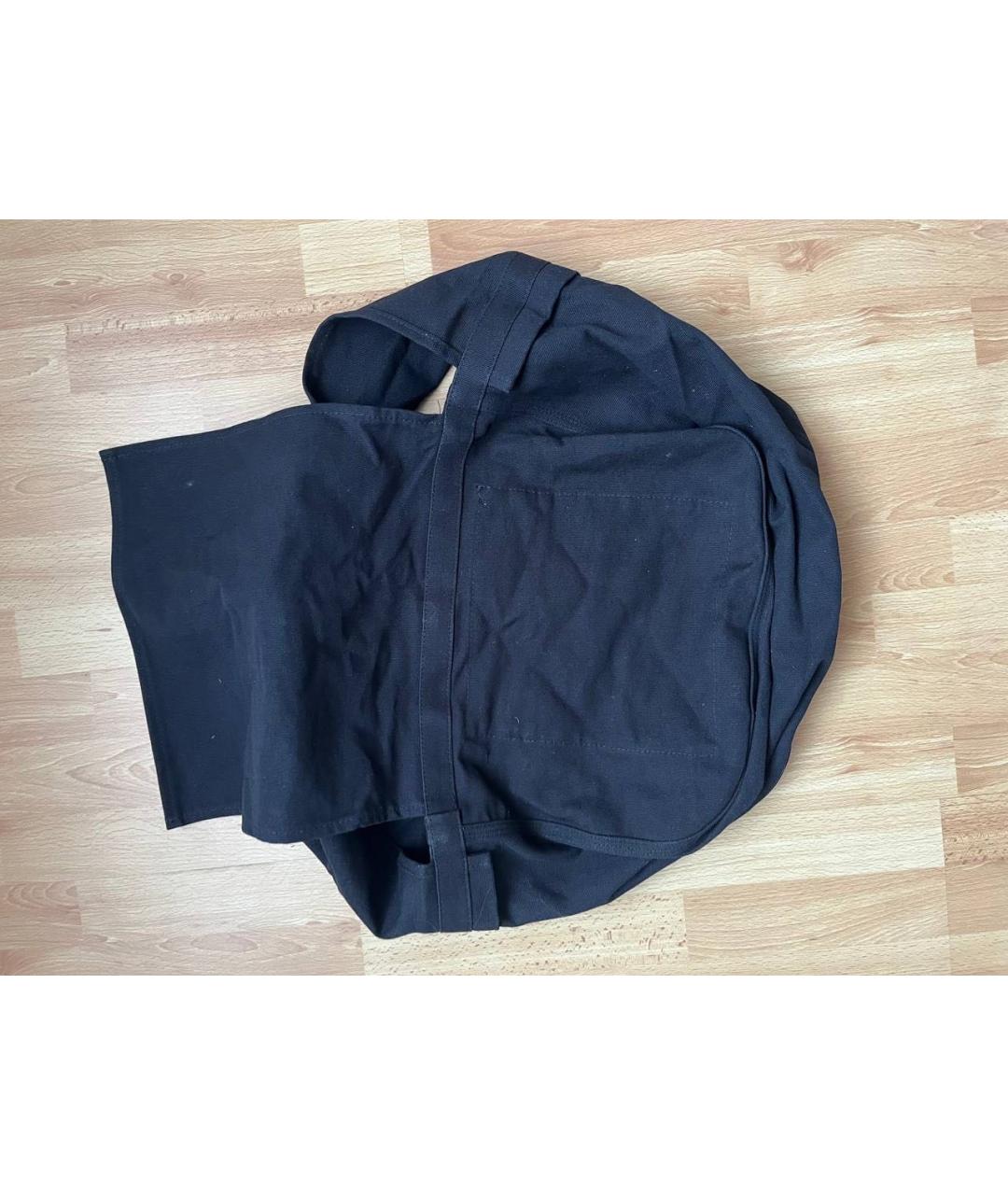 COMME DES GARÇONS HOMME PLUS Черная деним сумка через плечо, фото 2