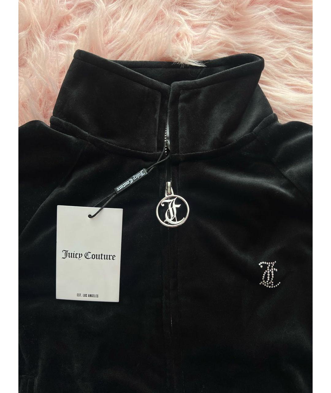 JUICY COUTURE Черный полиэстеровый спортивные костюмы, фото 4