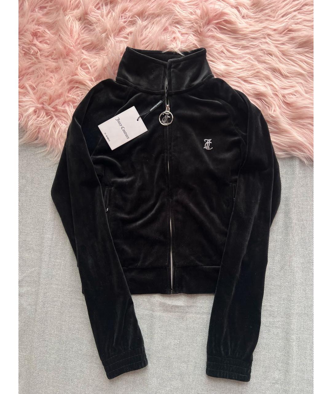 JUICY COUTURE Черный полиэстеровый спортивные костюмы, фото 2