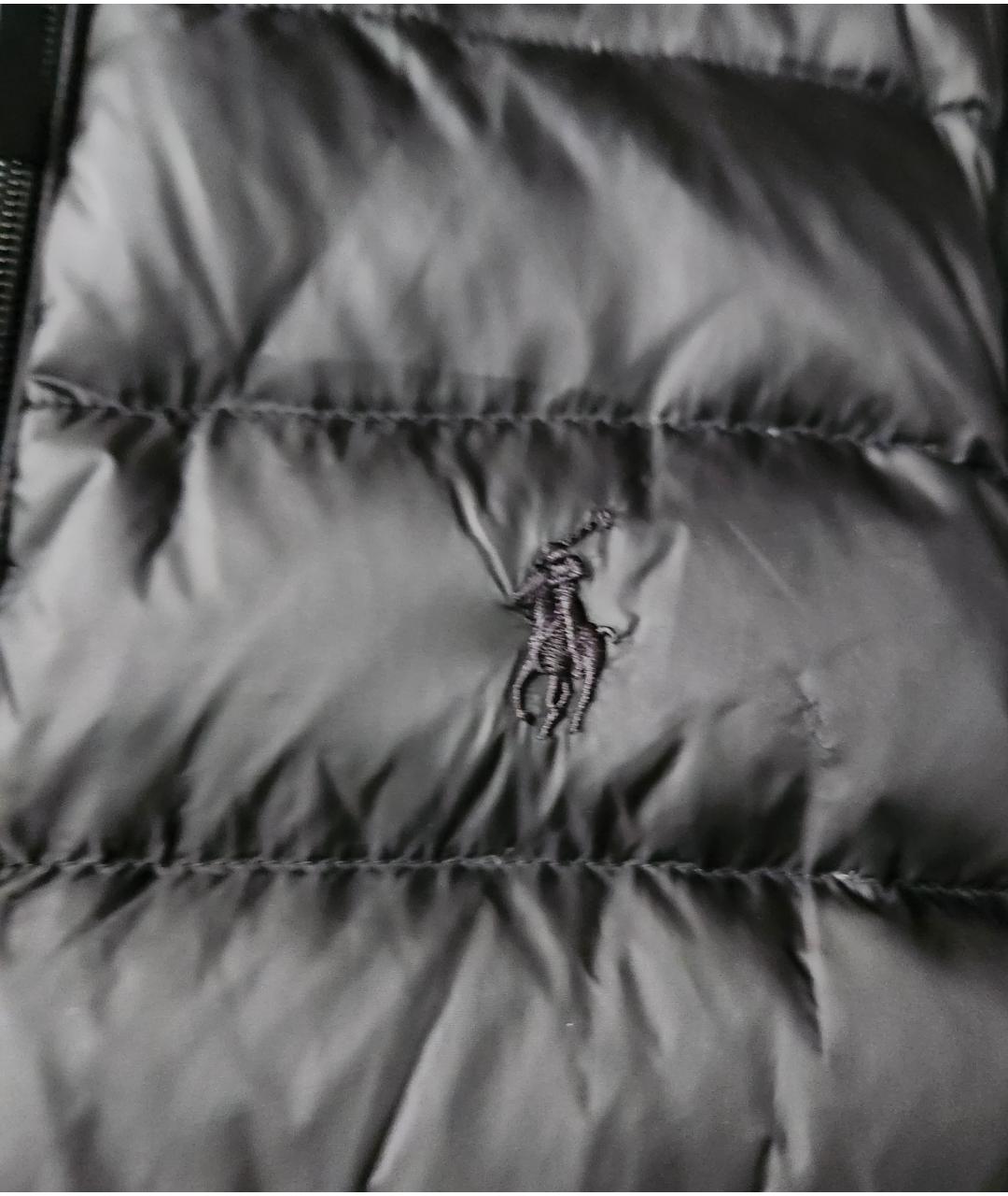 POLO RALPH LAUREN Черный полиэстеровый жилет, фото 4